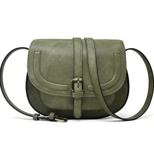 Elegant Olive Crossbody Bag